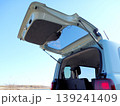 軽乗用車の跳ね上げ式バックドア 139241409
