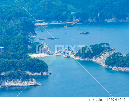山頂から見る浄土ヶ浜 山頂から見る浄土ヶ浜 139241641