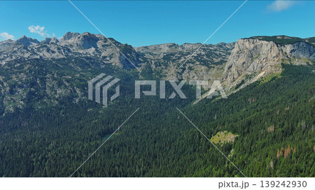 Aerial view on mountains in park Durmitor Aerial view on mountains in park Durmitor 139242930