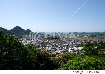 岐阜県美濃市_小倉公園展望台から南側風景1_2025年5月 139243830