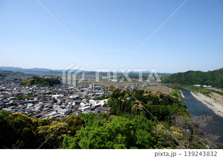 岐阜県美濃市_小倉公園展望台から南西側風景5_2025年5月 岐阜県美濃市_小倉公園展望台から南西側風景5_2025年5月 139243832
