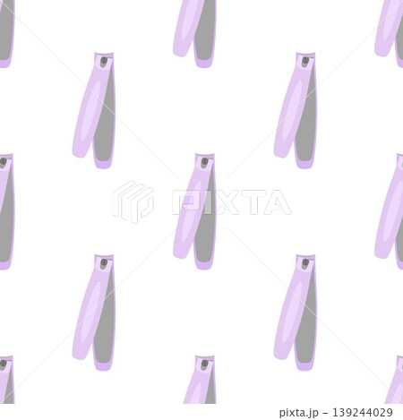 nail cutter seamless pattern 139244029