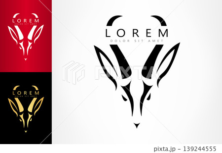 antelope logo vector antelope logo vector 139244555