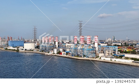 gas power plant station gas power plant station 139244578
