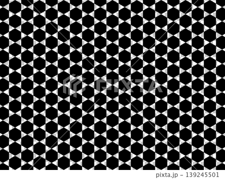 Black hexagonal pattern background Black hexagonal pattern background 139245501