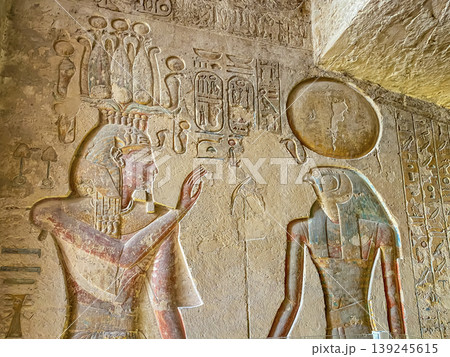 Tomb KV11 in the Egyptian Valley of the Kings, in the Theban necropolis, Egypt, Luxor Tomb KV11 in the Egyptian Valley of the Kings, in the Theban necropolis, Egypt, Luxor 139245615