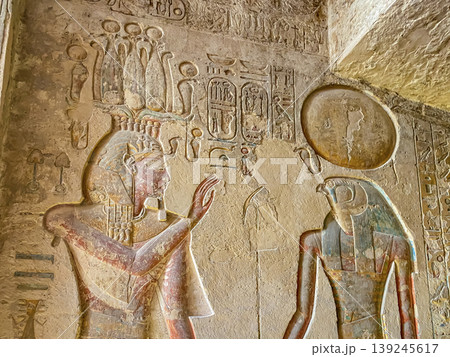 Tomb KV11 in the Egyptian Valley of the Kings, in the Theban necropolis, Egypt, Luxor Tomb KV11 in the Egyptian Valley of the Kings, in the Theban necropolis, Egypt, Luxor 139245617