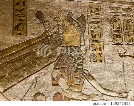 Tomb KV11 in the Egyptian Valley of the Kings, in the Theban necropolis, Egypt, Luxor 139245892
