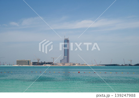 Wynn Casino Construction at Al Marjan Island in Ras Al Khaimah, UAE 139247988