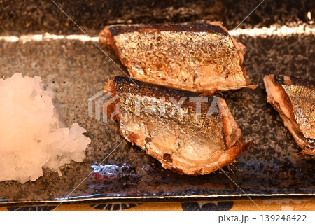 美味しい塩焼きのサンマ 美味しい塩焼きのサンマ 139248422