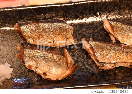 美味しい塩焼きのサンマ 139248423
