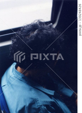 Person Looking Out Car Window Person Looking Out Car Window 139248426