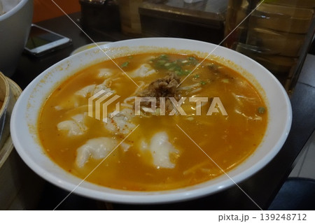 Spicy Fish Soup with Tofu and Noodles 139248712