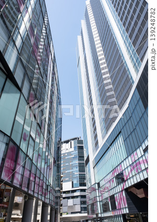 渋谷の高層ビルの谷間の風景 渋谷サクラステージ 渋谷の高層ビルの谷間の風景 渋谷サクラステージ 139248782