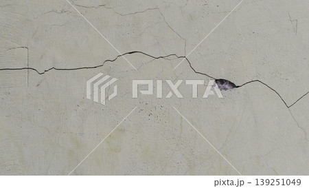 Detailed texture of a cracked concrete or cement wall. Detailed texture of a cracked concrete or cement wall. 139251049
