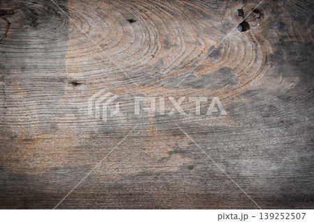 dirty brown old wood texture, timber plank background 139252507