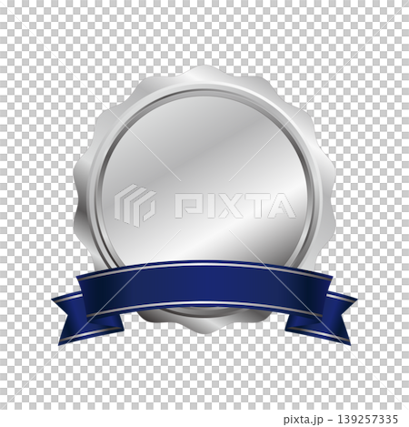 High-quality silver medal_2 High-quality silver medal_2 139257335