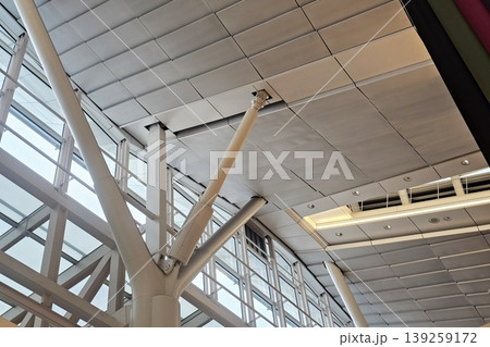 Interior Structural Steel and Ceiling at the Airport Interior Structural Steel and Ceiling at the Airport 139259172