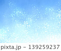 粒子がキラキラ輝く青のイメージ背景 139259237
