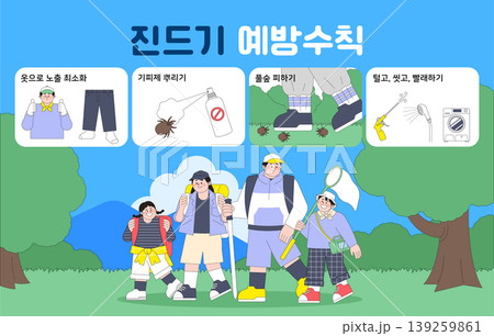 Children gather in a park to learn camping skills. They practice setting up tents, using tools, and ensuring safety. The atmosphere is lively and focused on fun and learning. 139259861