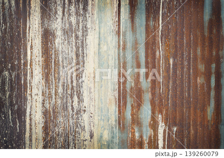 Old zinc wall texture background, rusty on galvanized metal panel sheeting. Old zinc wall texture background, rusty on galvanized metal panel sheeting. 139260079