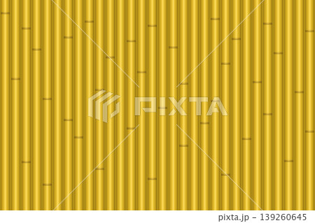 金色に輝く竹の背景 139260645