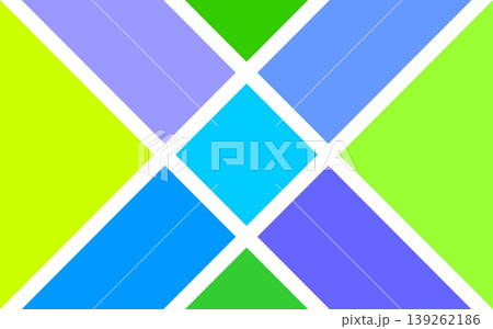 幾何学模様　四角形　三角形 139262186