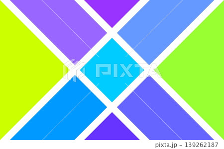 幾何学模様　四角形　三角形 139262187