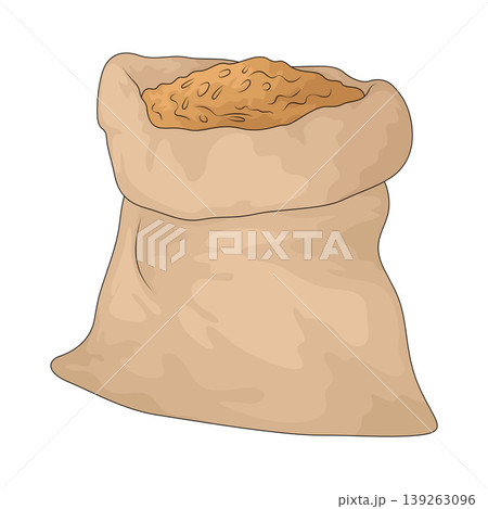 Illustration of Grain Sack 139263096