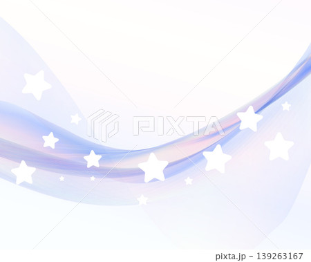 floating white stars background with soft blue pastel waves floating white stars background with soft blue pastel waves 139263167