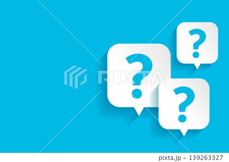 modern question mark template for help and support page 139263327