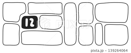 Black simple frames. 139264064