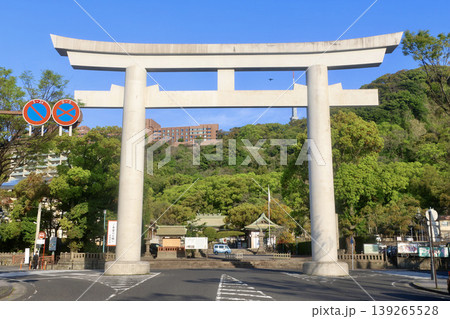 照國神社・大鳥居(鹿児島県・鹿児島市) 照國神社・大鳥居(鹿児島県・鹿児島市) 139265528