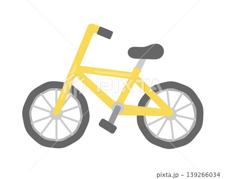 黄色の自転車 イラスト 黄色の自転車 イラスト 139266034