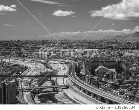 【赤外線撮影】五月山から見る都市の風景 139266334