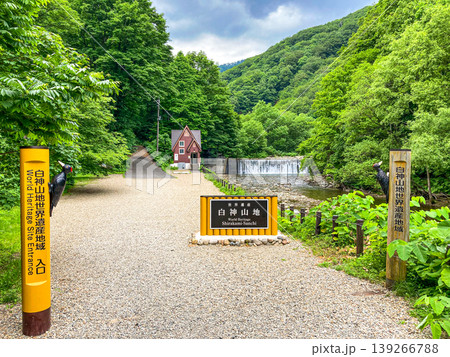 【世界遺産】新緑の白神山地・スタート地点はここだ！ 139266788