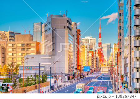 東京・三田通り 東京・三田通り 139267847