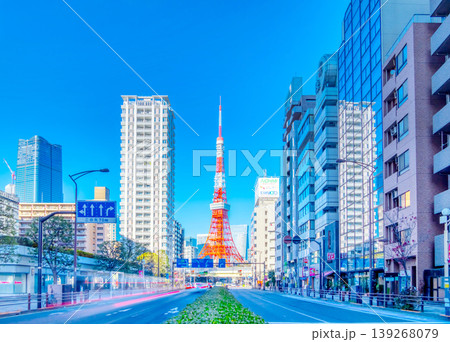 東京・桜田通り 139268079