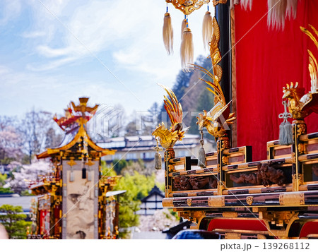 高山祭の屋台装飾 高山祭の屋台装飾 139268112