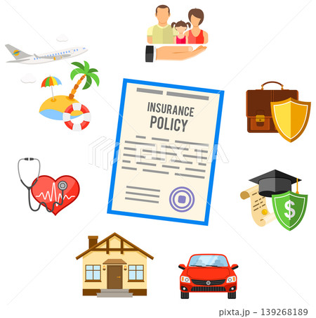 Insurance Services Concept Insurance Services Concept 139268189