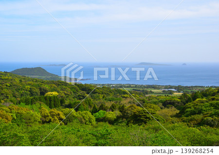 五島列島　福江島から東方　五島灘 139268254