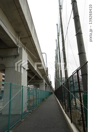 南田辺駅沿いの風景 139268410