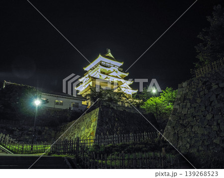福山城の夜景 福山城の夜景 139268523