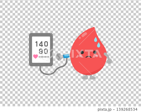 Blood pressure measurement illustration 2 139268534