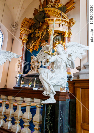 Interior of Church of Our Saviour in Copenhagen, Denmark Interior of Church of Our Saviour in Copenhagen, Denmark 139269036