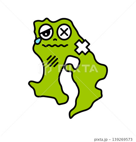シンプルな日本の鹿児島県のキャラクター 139269573