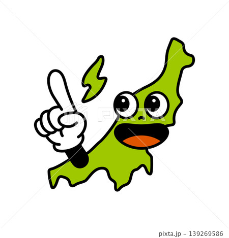 シンプルな日本の新潟県のキャラクター シンプルな日本の新潟県のキャラクター 139269586