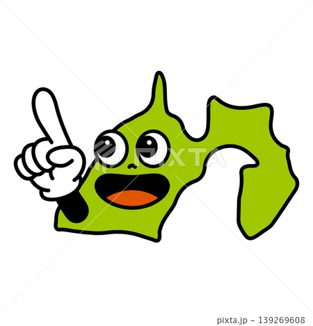 シンプルな日本の静岡県のキャラクター シンプルな日本の静岡県のキャラクター 139269608