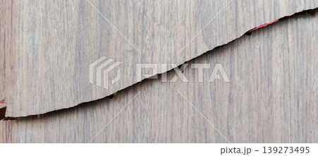 Torn Cardboard Texture with Natural Line Pattern Torn Cardboard Texture with Natural Line Pattern 139273495