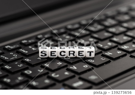 シークレット(secret)の文字素材 シークレット(secret)の文字素材 139273656